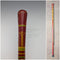 Vintage Men's Rondelle Handle Walking Stick Multicolor Painted Cane 93cm
